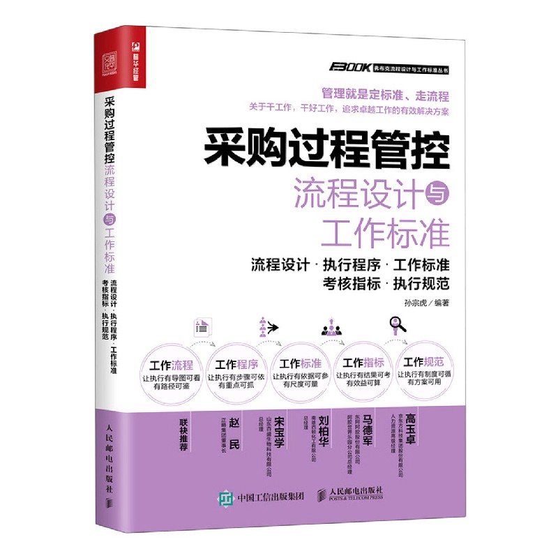 采购过程管控流程设计与工作标准（流程设计执行程序工作标准考核指标执行规范）/弗布克 