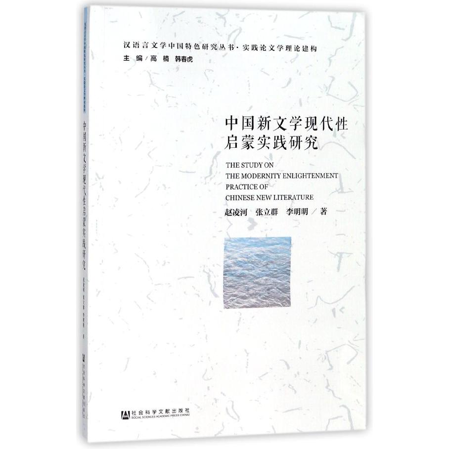 中国新文学现代性启蒙实践研究/汉语言文学中国特色研究丛书