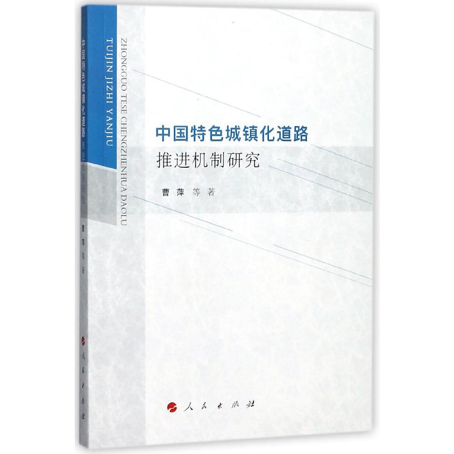 中国特色城镇化道路推进机制研究