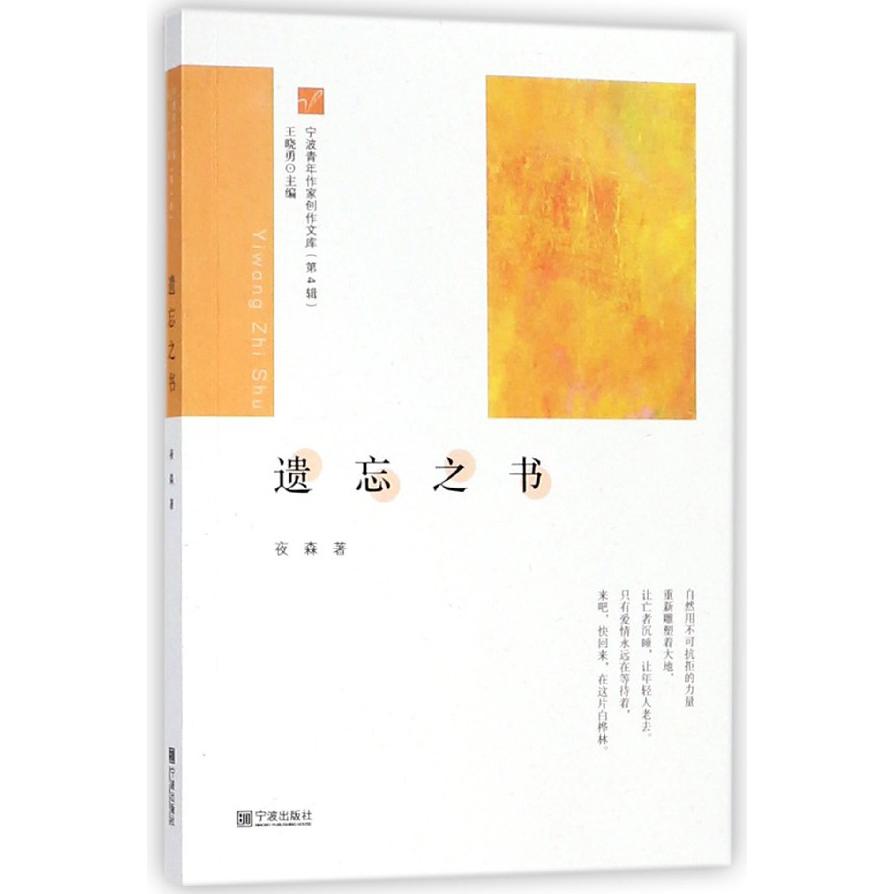 遗忘之书/宁波青年作家创作文库