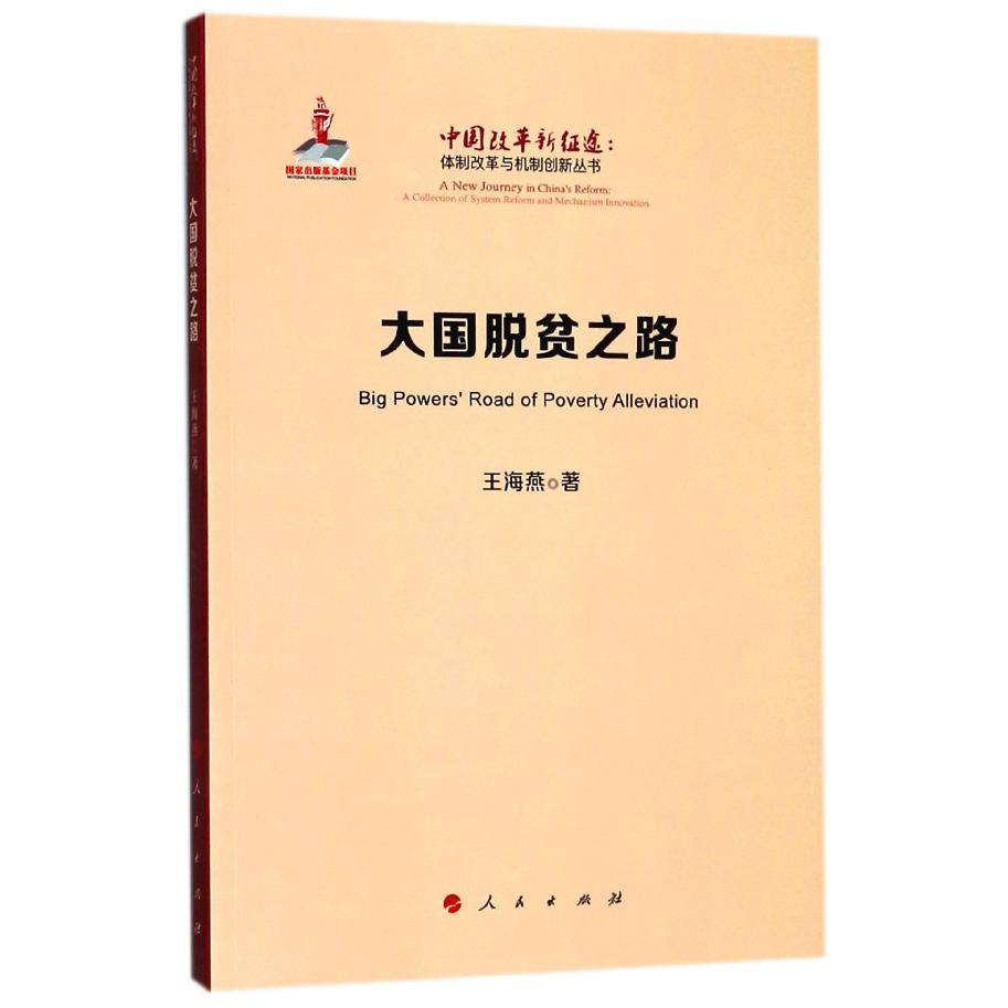 大国脱贫之路/中国改革新征途体制改革与机制创新丛书