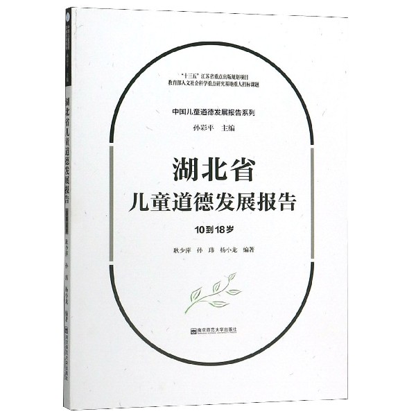 湖北省儿童道德发展报告(10到18岁)/中国儿童道德发展报告系列