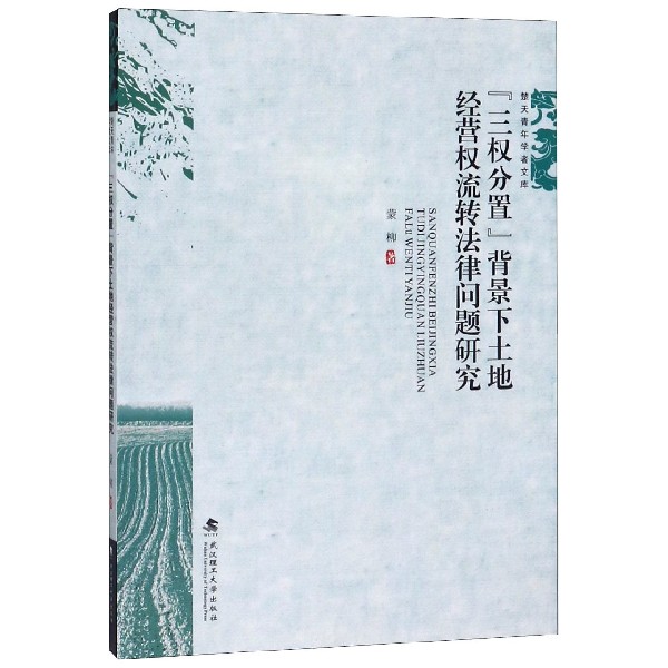 三权分置背景下土地经营权流转法律问题研究/楚天青年学者文库