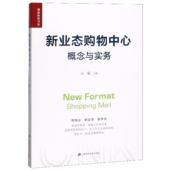 新业态购物中心(概念与实务)/商务新知书系