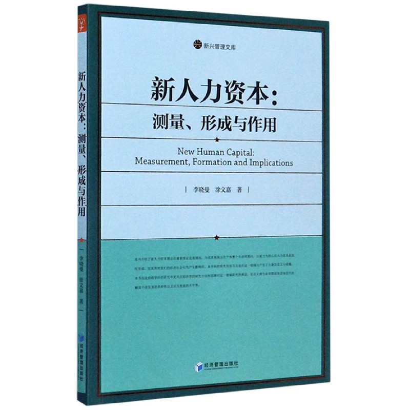新人力资本--测量形成与作用/新兴管理文库