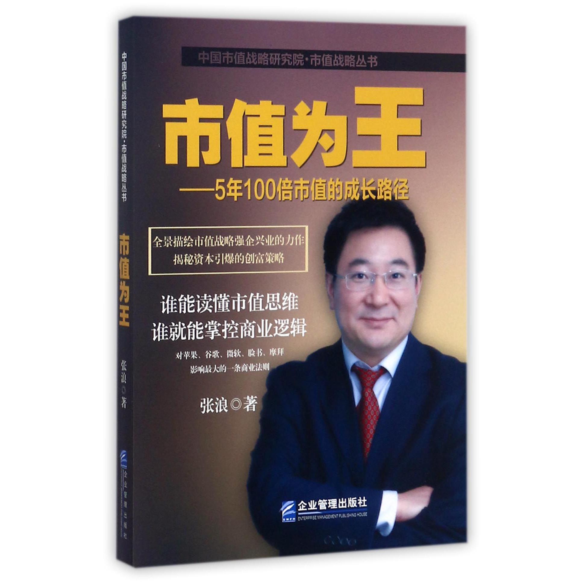 市值为王--5年100倍市值的成长路径/中国市值战略研究院市值战略丛书
