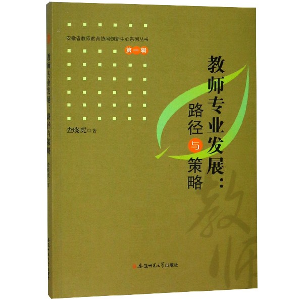 教师专业发展--路径与策略/安徽省教师教育协同创新中心系列丛书