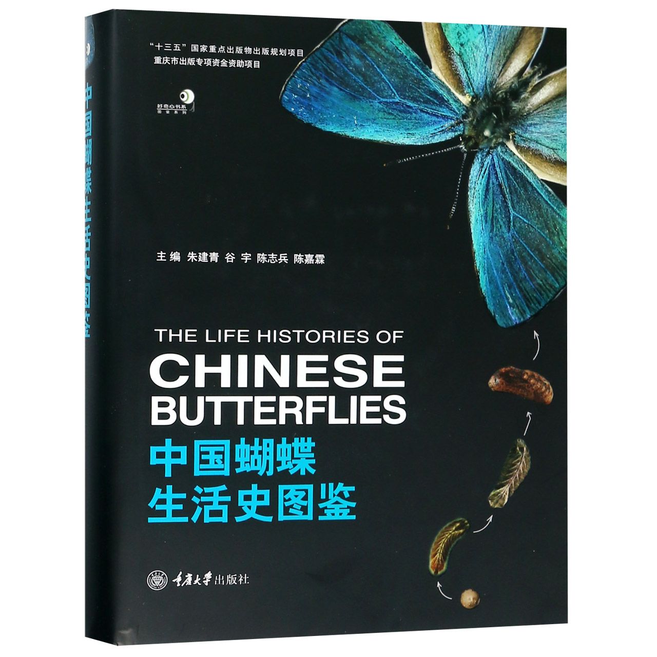 中国蝴蝶生活史图鉴(精)/图鉴系列/好奇心书系