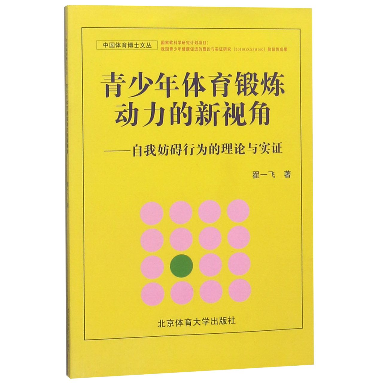 青少年体育锻炼动力的新视角--自我妨碍行为的理论与实证/中国体育博士文丛