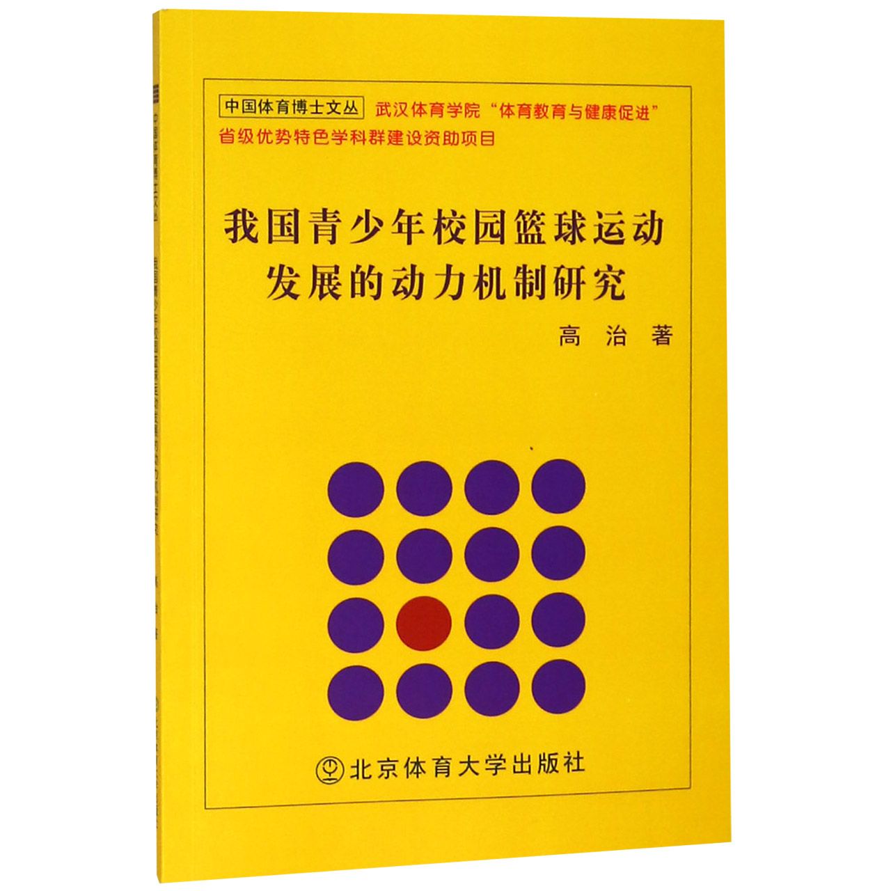 我国青少年校园篮球运动发展的动力机制研究/中国体育博士文丛