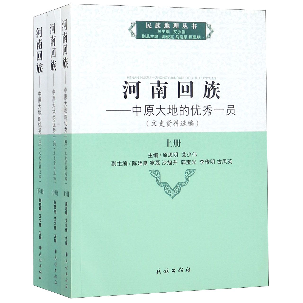 河南回族--中原大地的优秀一员（文史资料选编上中下）/民族地理丛书