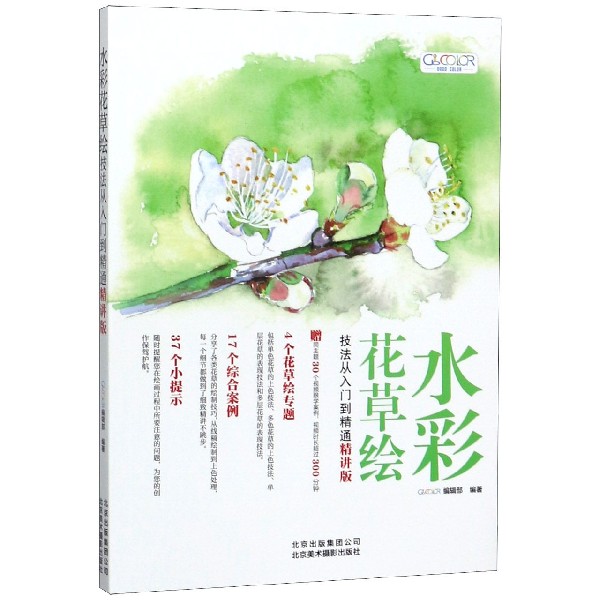 水彩花草绘技法从入门到精通(精讲版)
