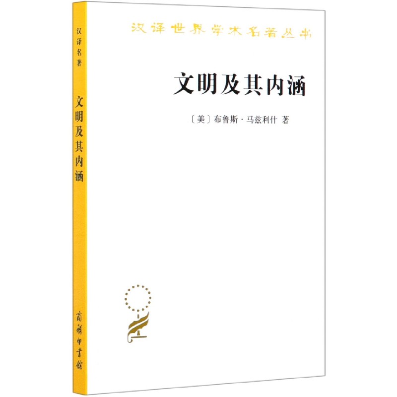 文明及其内涵/汉译世界学术名著丛书