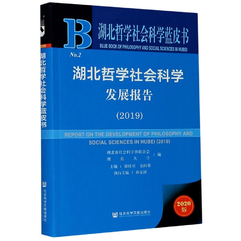 湖北哲学社会科学发展报告（2020版2019）/湖北哲学社会科学蓝皮书