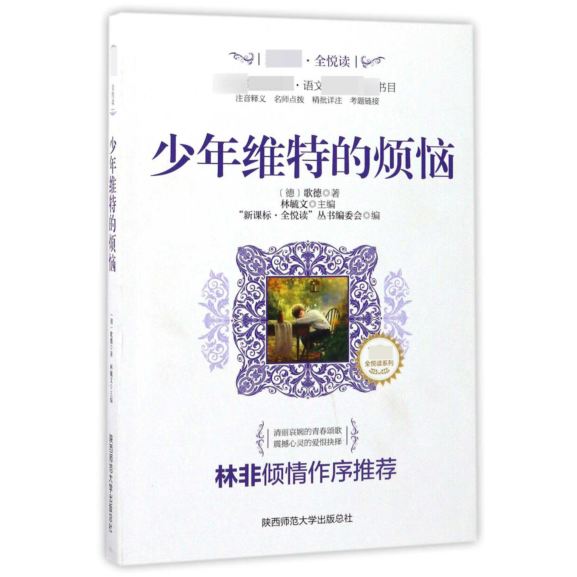 少年维特的烦恼/新课标全悦读系列