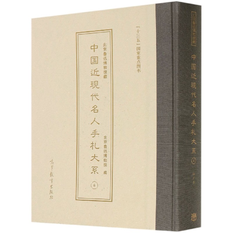 北京鲁迅博物馆藏中国近现代名人手札大系（6）（精）