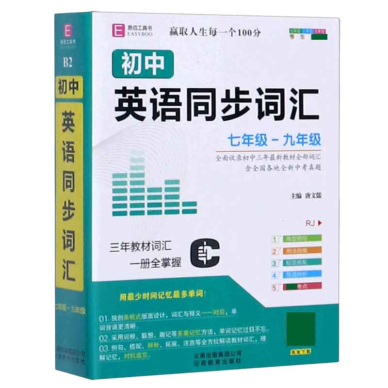 初中英语同步词汇（7年级-9年级RJ）