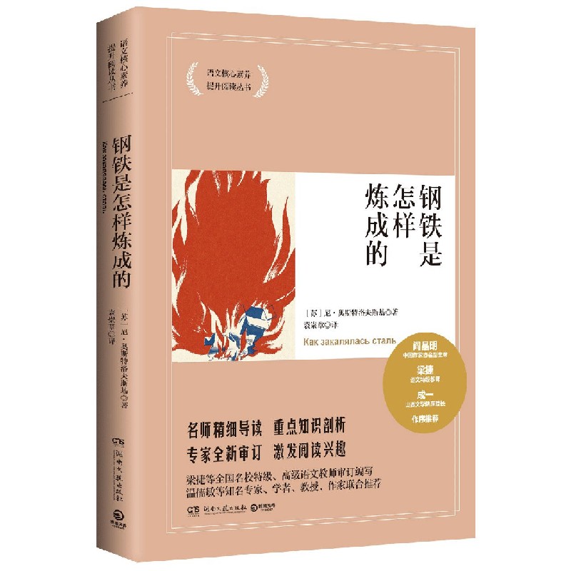 钢铁是怎样炼成的/语文核心素养提升阅读丛书
