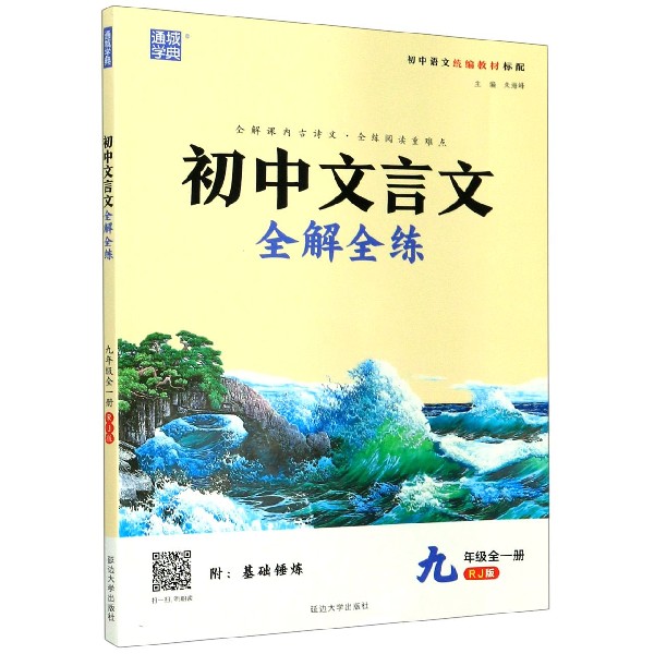 初中文言文全解全练（9年级全1册RJ版初中语文统编教材标配）