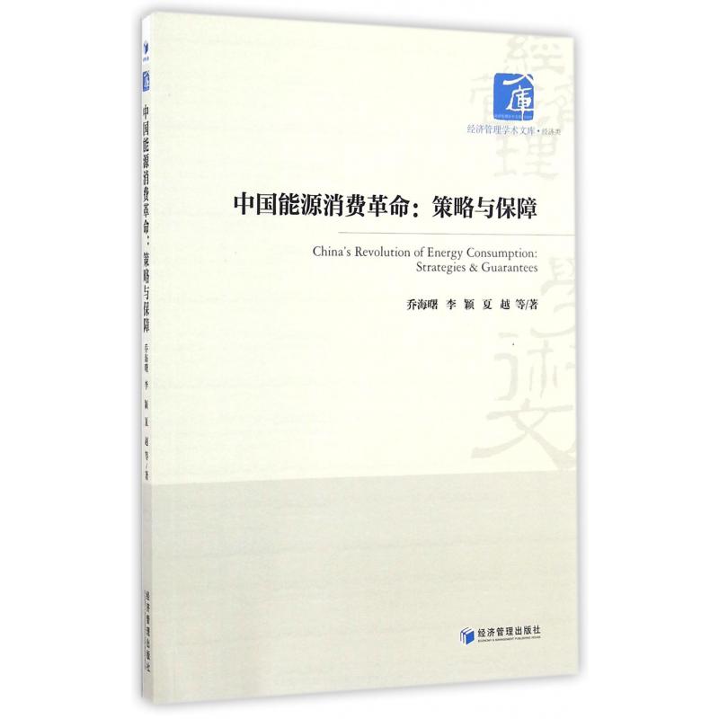 中国能源消费革命--策略与保障/经济管理学术文库