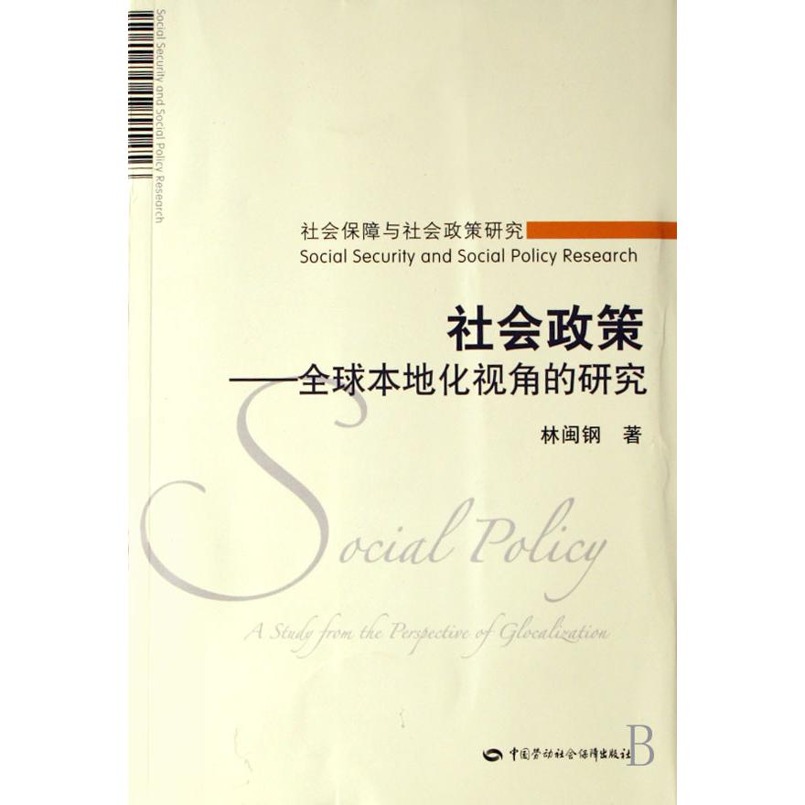 社会政策--全球本地化视角的研究（社会保障与社会政策研究）