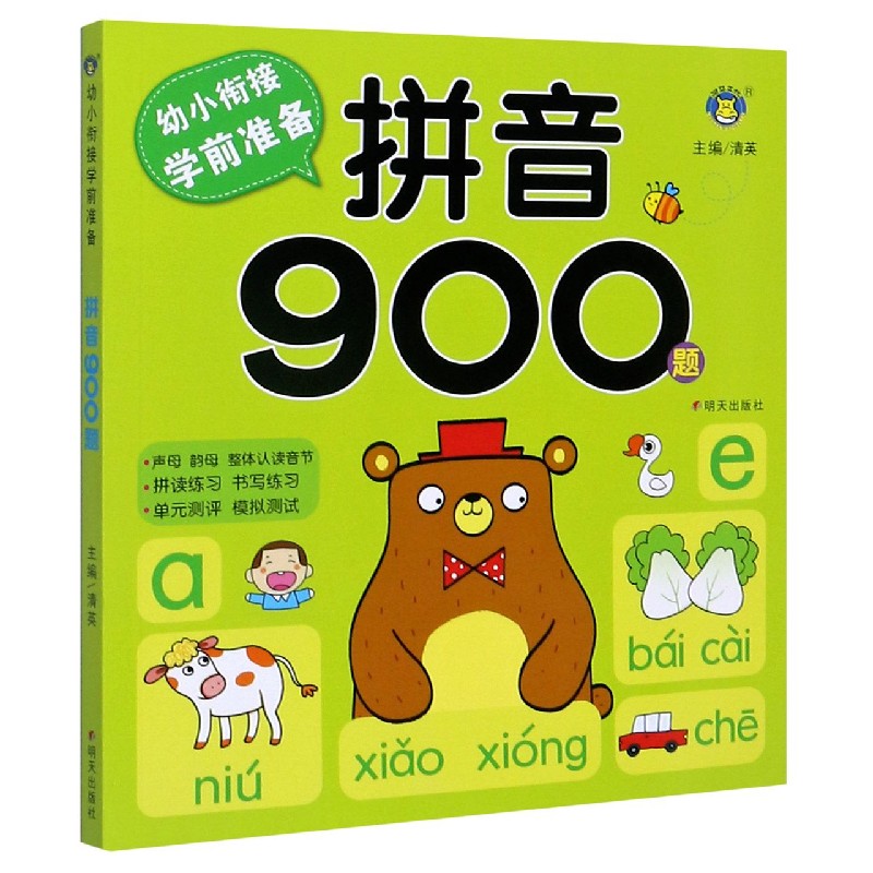 拼音900题/幼小衔接学前准备