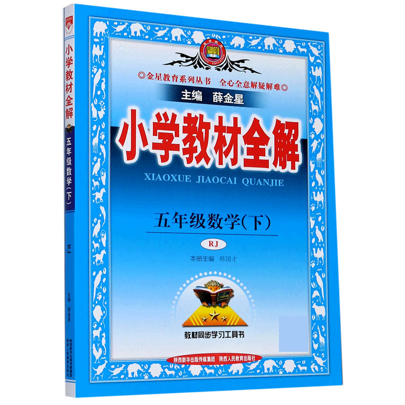 20N小学教材全解-五年级数学下（RJ版）20x