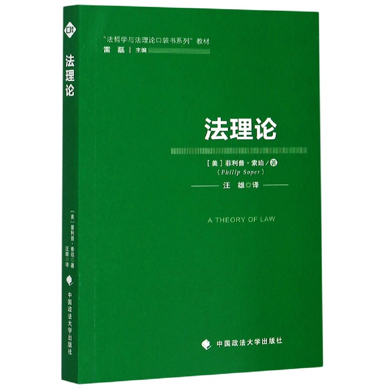 法理论（法哲学与法理论口袋书系列教材）