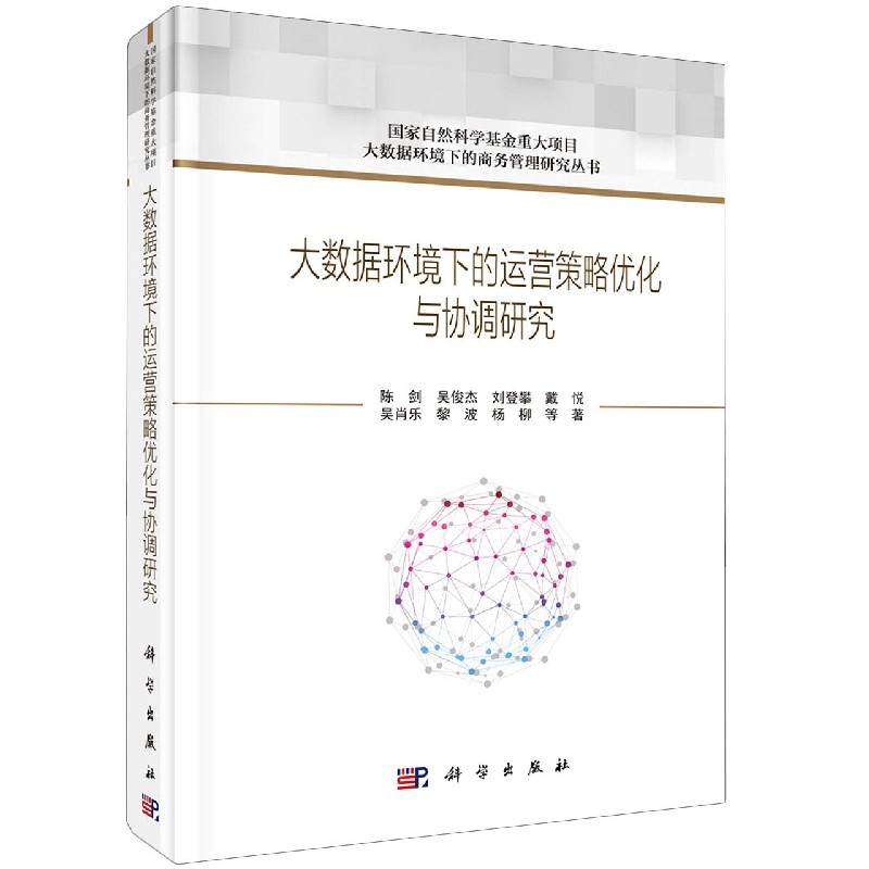 大数据环境下的运营策略优化与协调研究（精）/大数据环境下的商务管理研究丛书