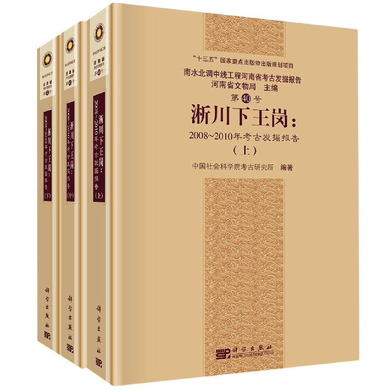 淅川下王岗--2008-2010年考古发掘报告（上中下南水北调中线工程河南省考古发掘报告）（精