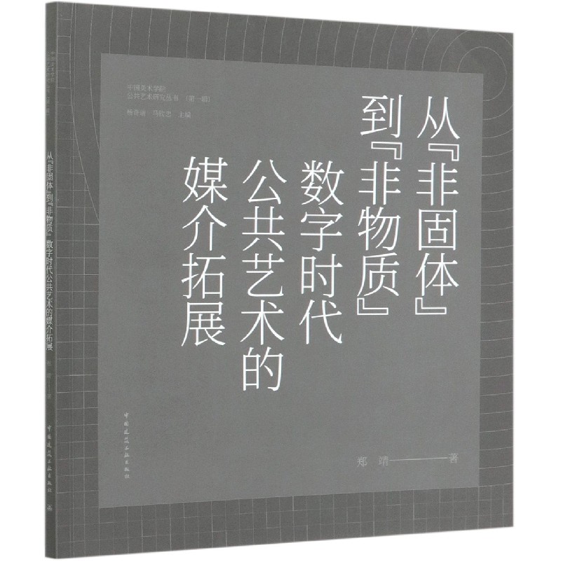 从非固体到非物质（数字时代公共艺术的媒介拓展）/中国美术学院公共艺术研究丛书