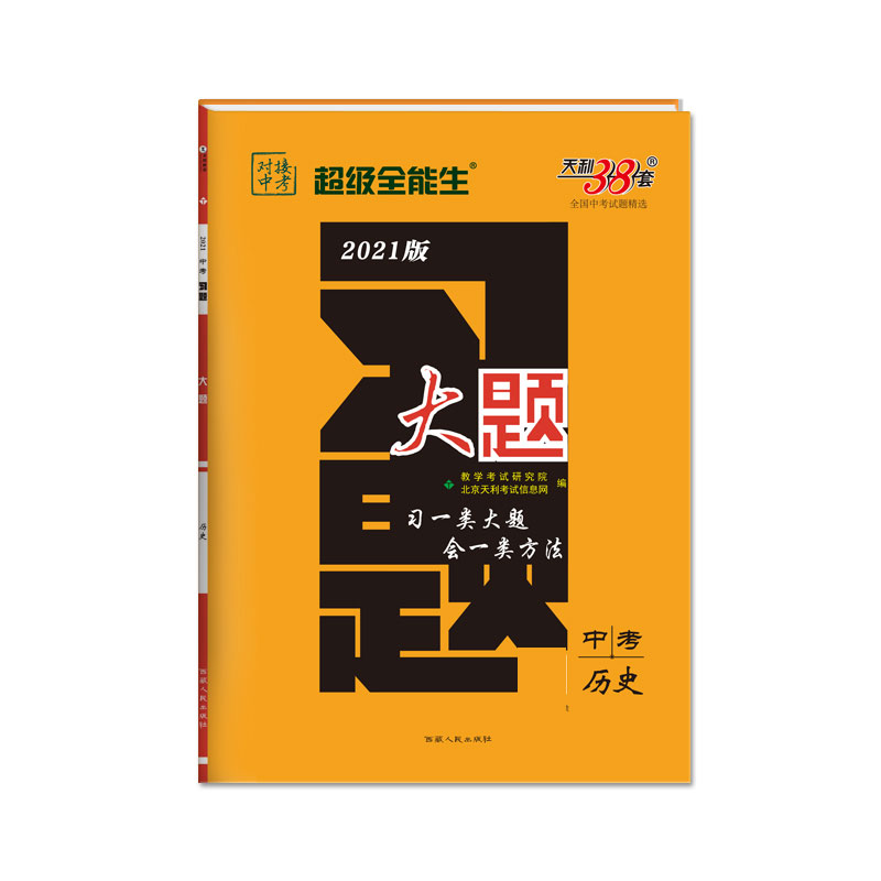 中考历史（2021版）/习题大题