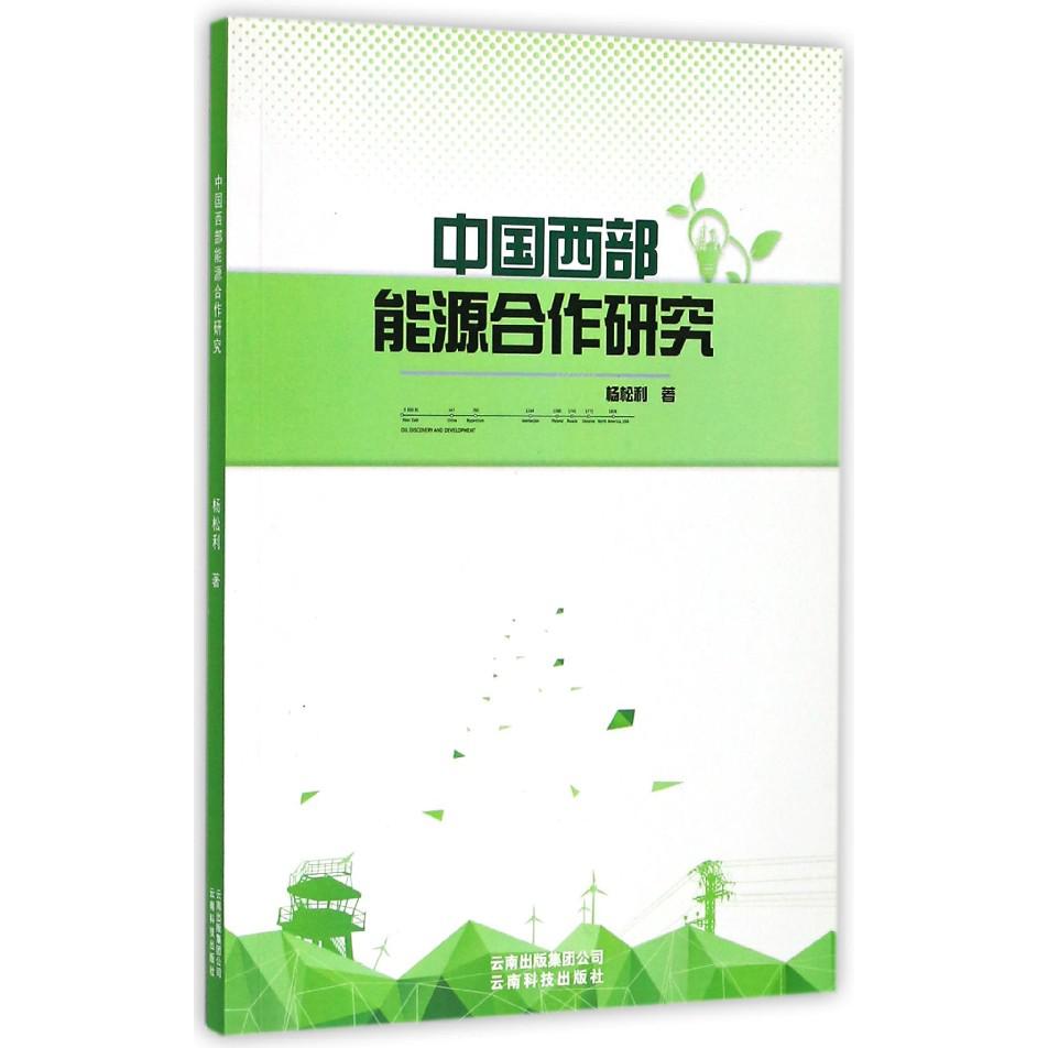 中国西部能源合作研究