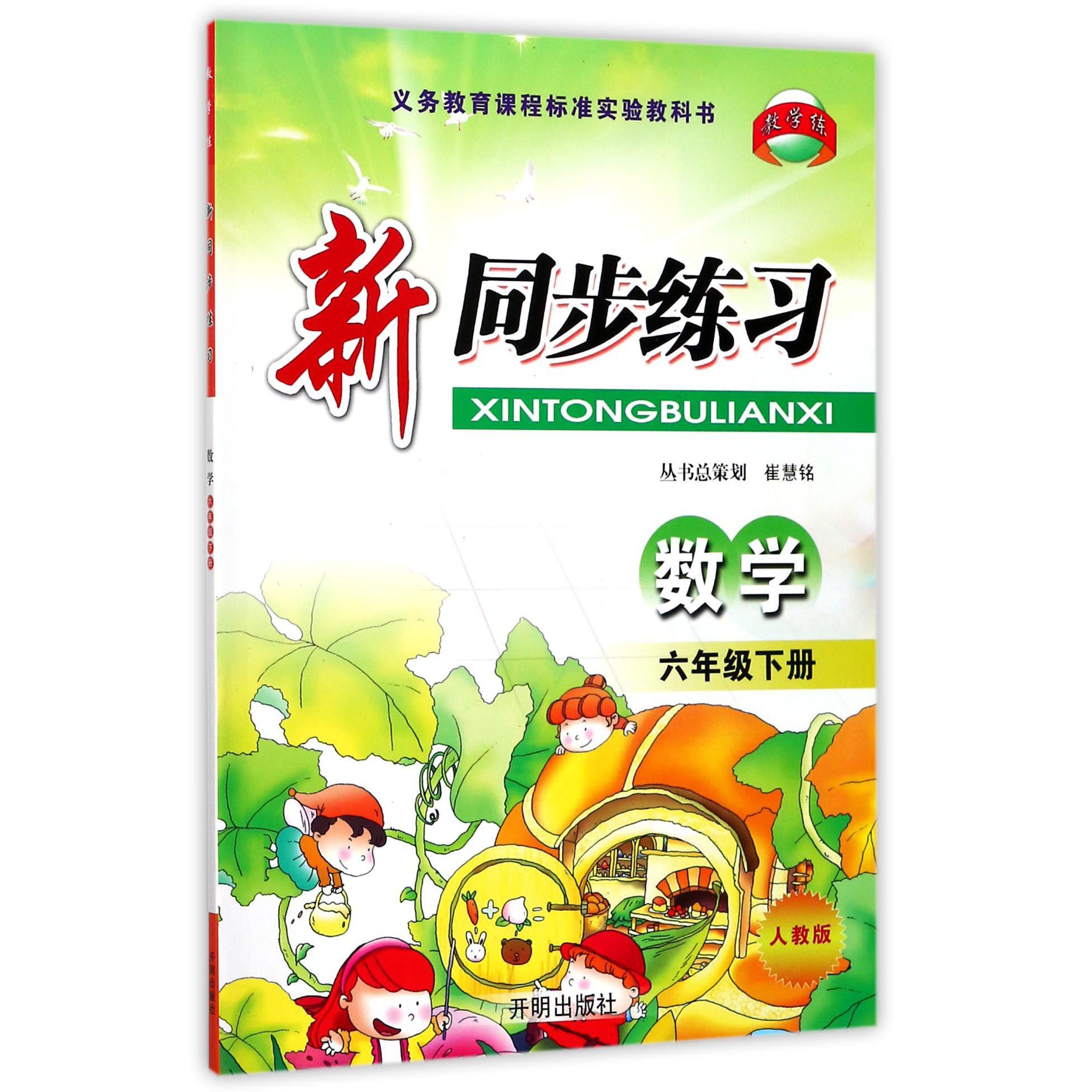 数学（6下人教版）/新同步练习