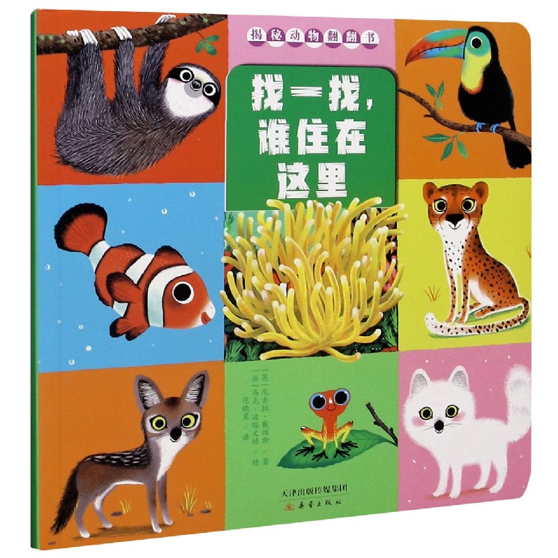 找一找谁住在这里/揭秘动物翻翻书