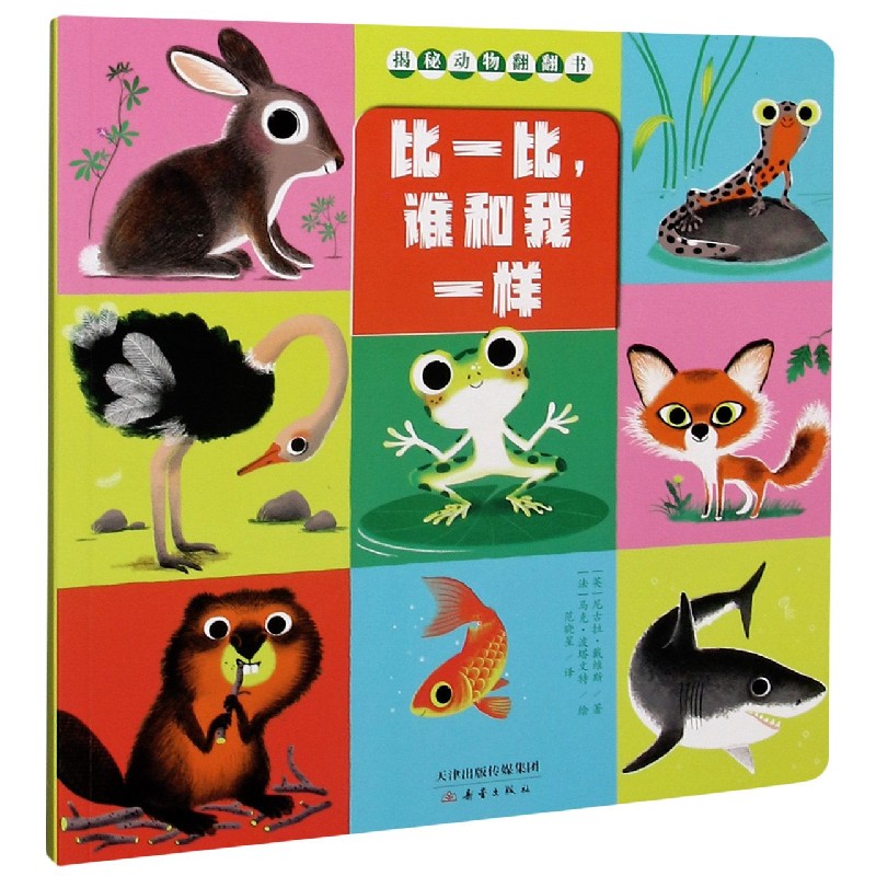 比一比谁和我一样/揭秘动物翻翻书