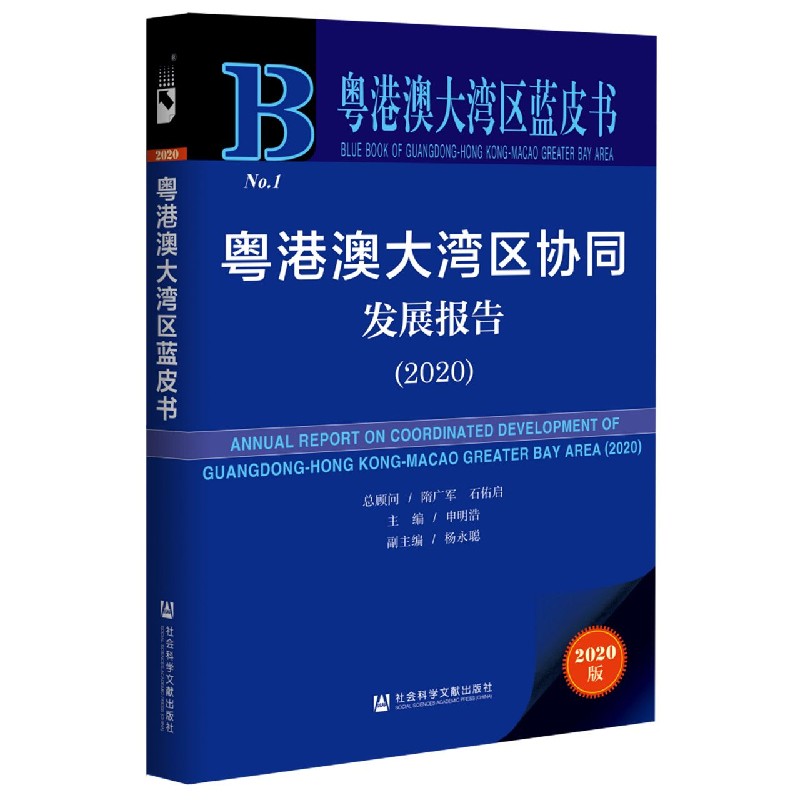 粤港澳大湾区协同发展报告（2020）/粤港澳大湾区蓝皮书