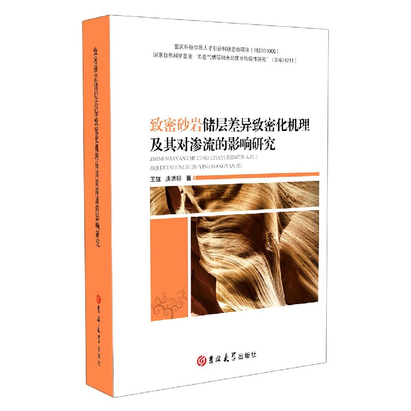 致密砂岩储层差异致密化机理及其对渗流的影响研究