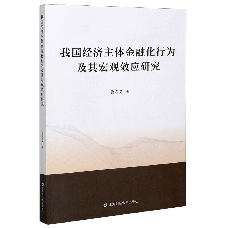 我国经济主体金融化行为及其宏观效应研究