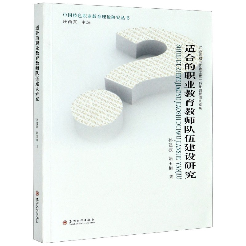 适合的职业教育教师队伍建设研究 中国特色职业教育理论研究丛书