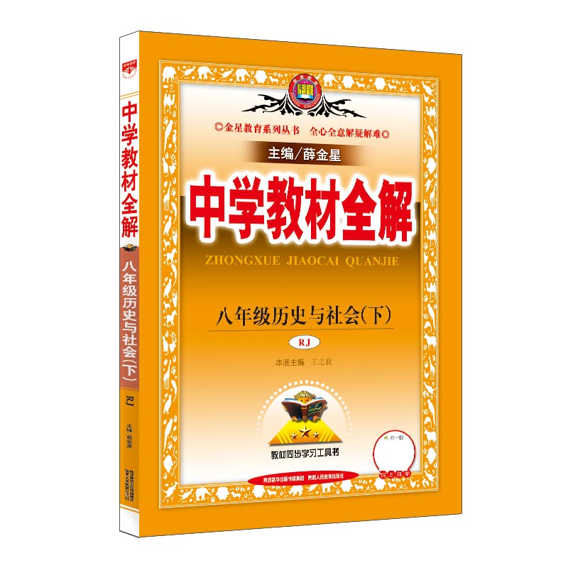 20N教材全解-八年级历史与社会下（RJ版）20x