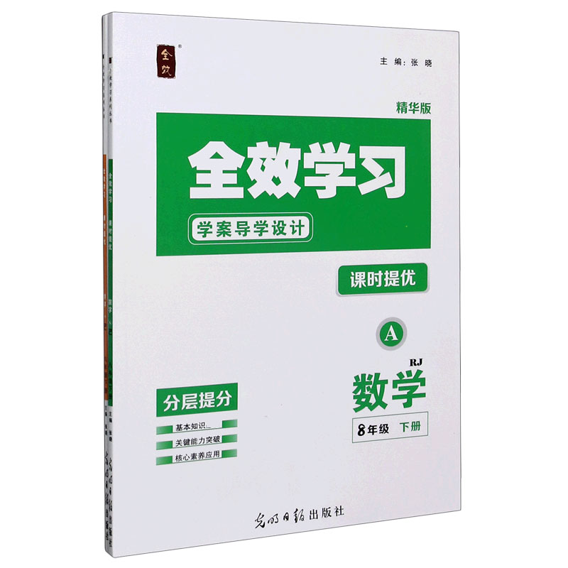 数学（8下RJ精华版共2册）/全效学习学案导学设计