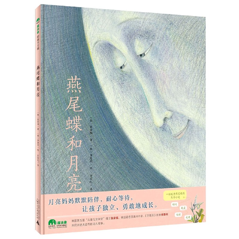 燕尾蝶和月亮（精）