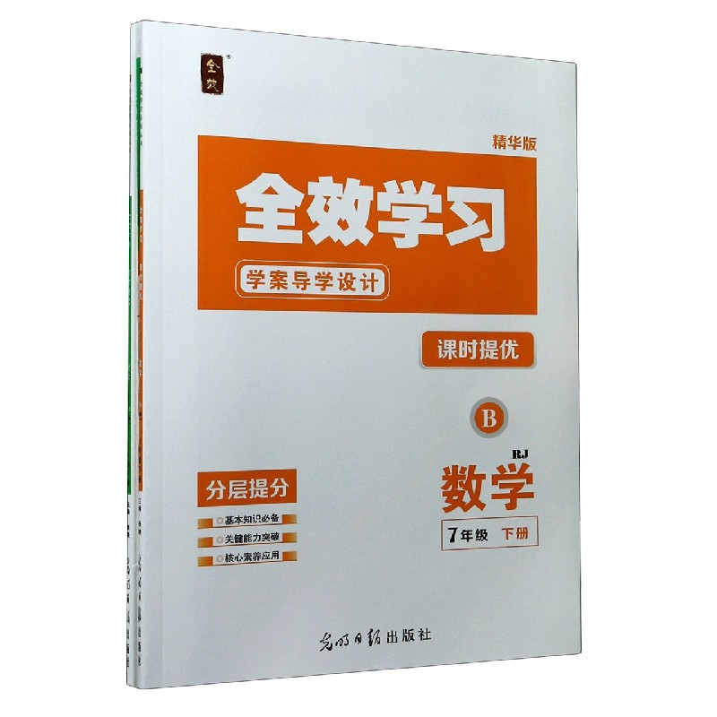 数学（7下RJ精华版共2册）/全效学习学案导学设计