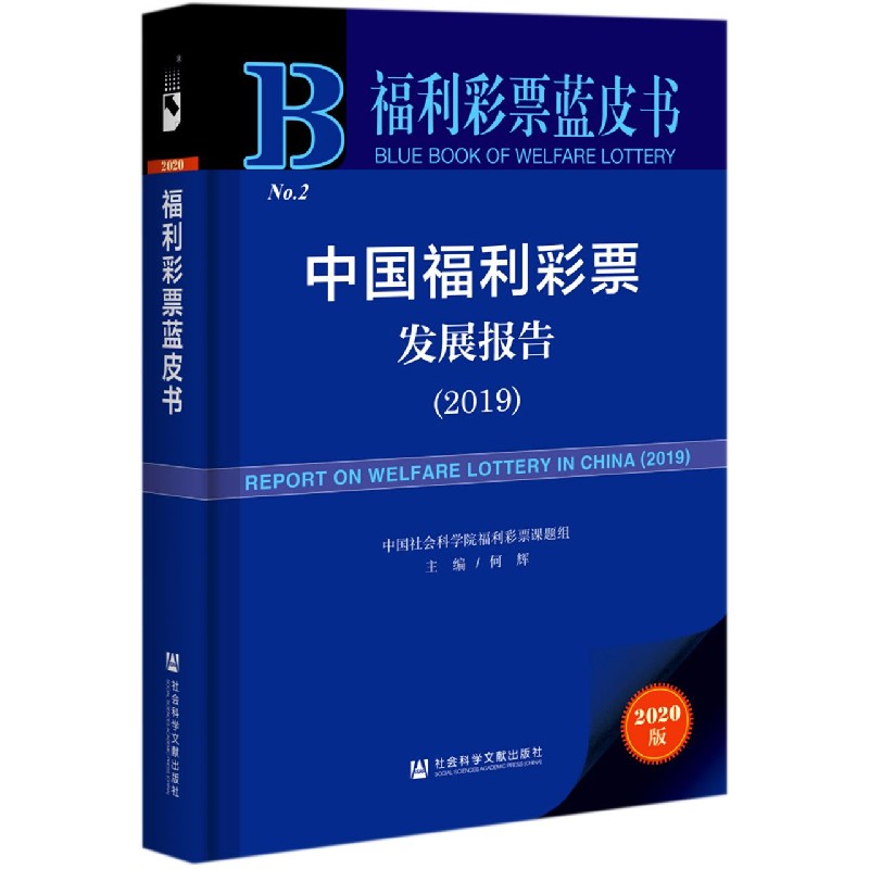 中国福利彩票发展报告（2020版2019）/福利彩票蓝皮书