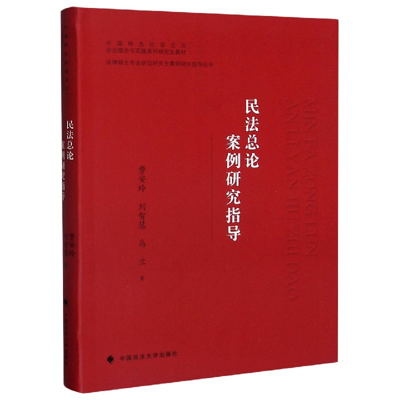 民法总论案例研究指导（中国特色社会主义法治理论与实践系列研究生教材）/法律硕士专业 