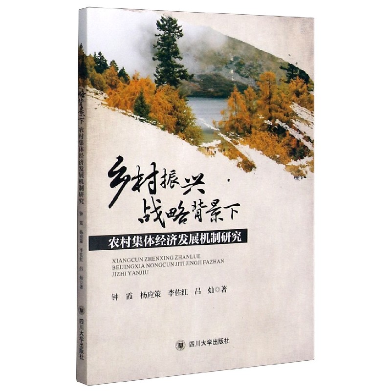 乡村振兴战略背景下农村集体经济发展机制研究