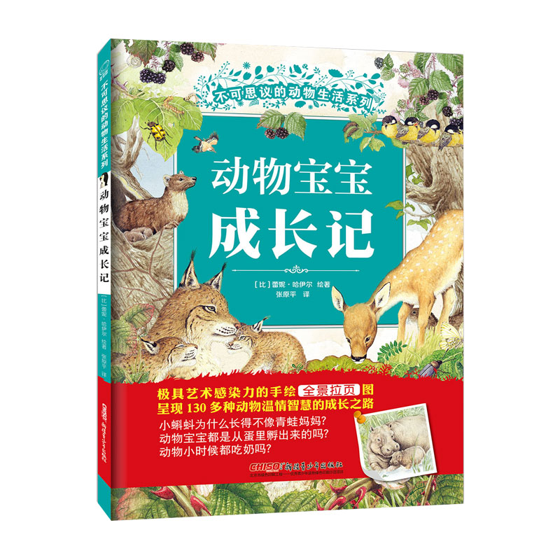 动物宝宝成长记(精)/不可思议的动物生活系列