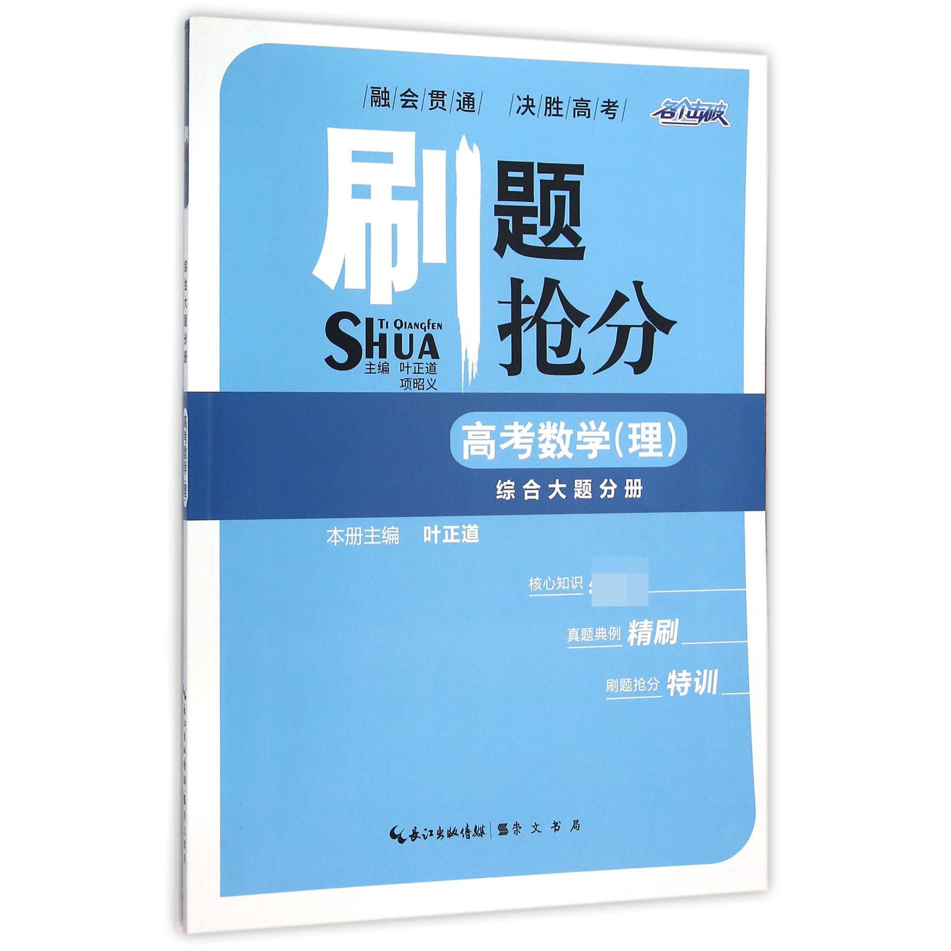 高考数学（理综合大题分册）/刷题抢分