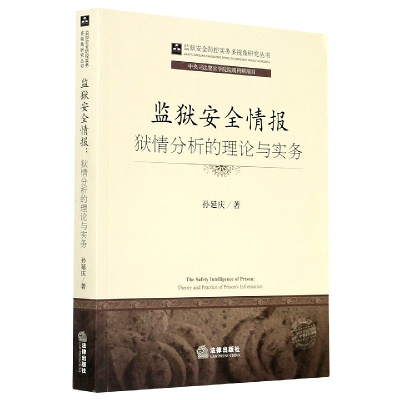 监狱安全情报（狱情分析的理论与实务）/监狱安全防控实务多视角研究丛书